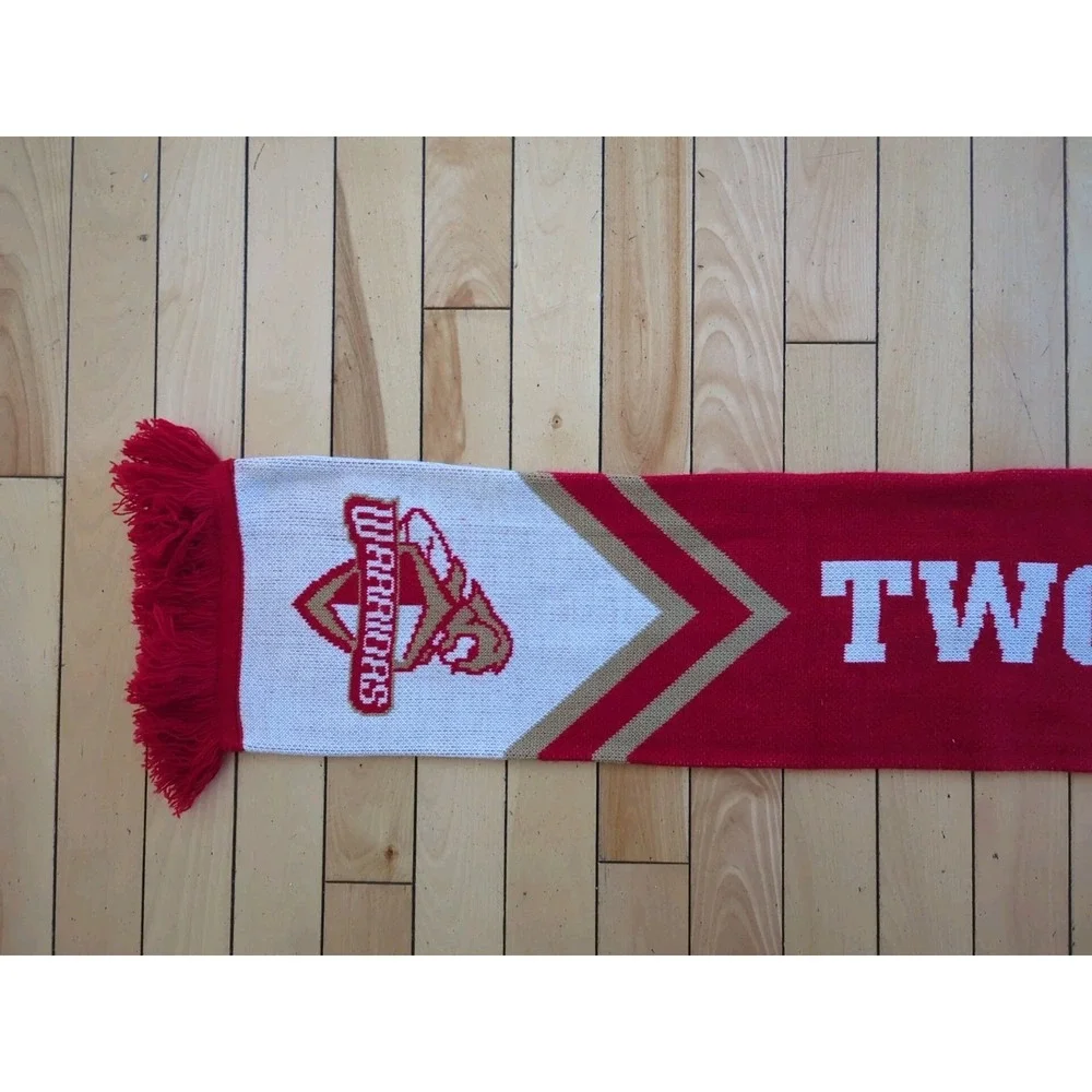 Two Rivers High School Minnesota Warriors Soccer Adult Winter Scarf